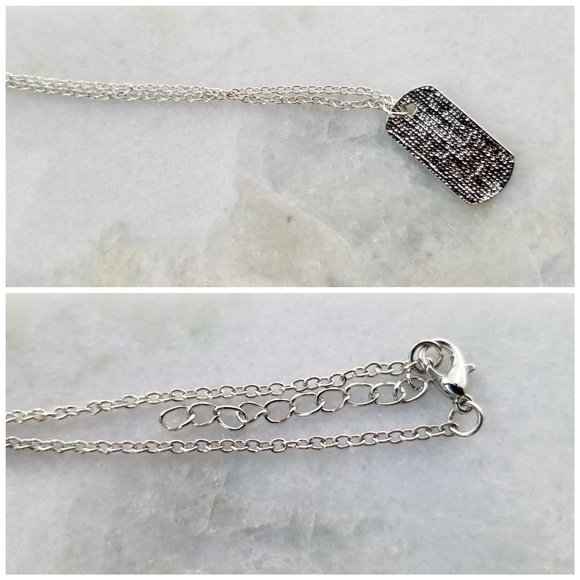 5⭐rated 💙 "Live Love Adopt" Pendant Necklace - Picture 2 of 2